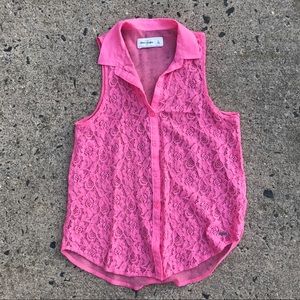 💗 Abercrombie Kids Collared Tank Top